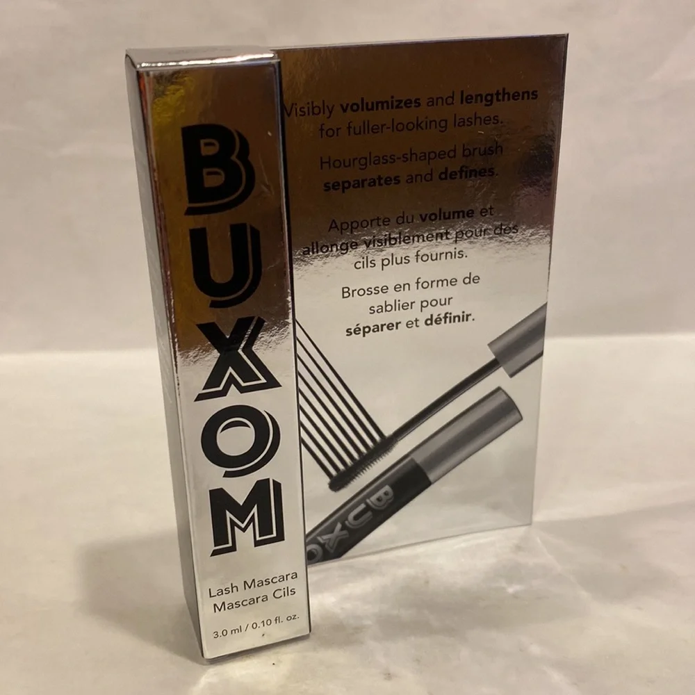 BUXOM Lash Volumizing Mascara Mini Travel Size 0.1oz Blackest Black NIB